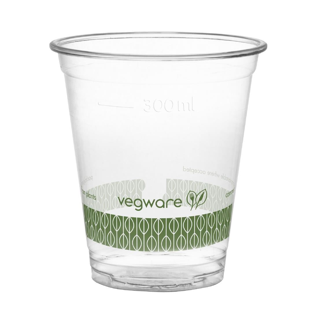 HS965 Vegware Compostable PLA Cold Cup 96-Series 12oz (Pack of 1000)