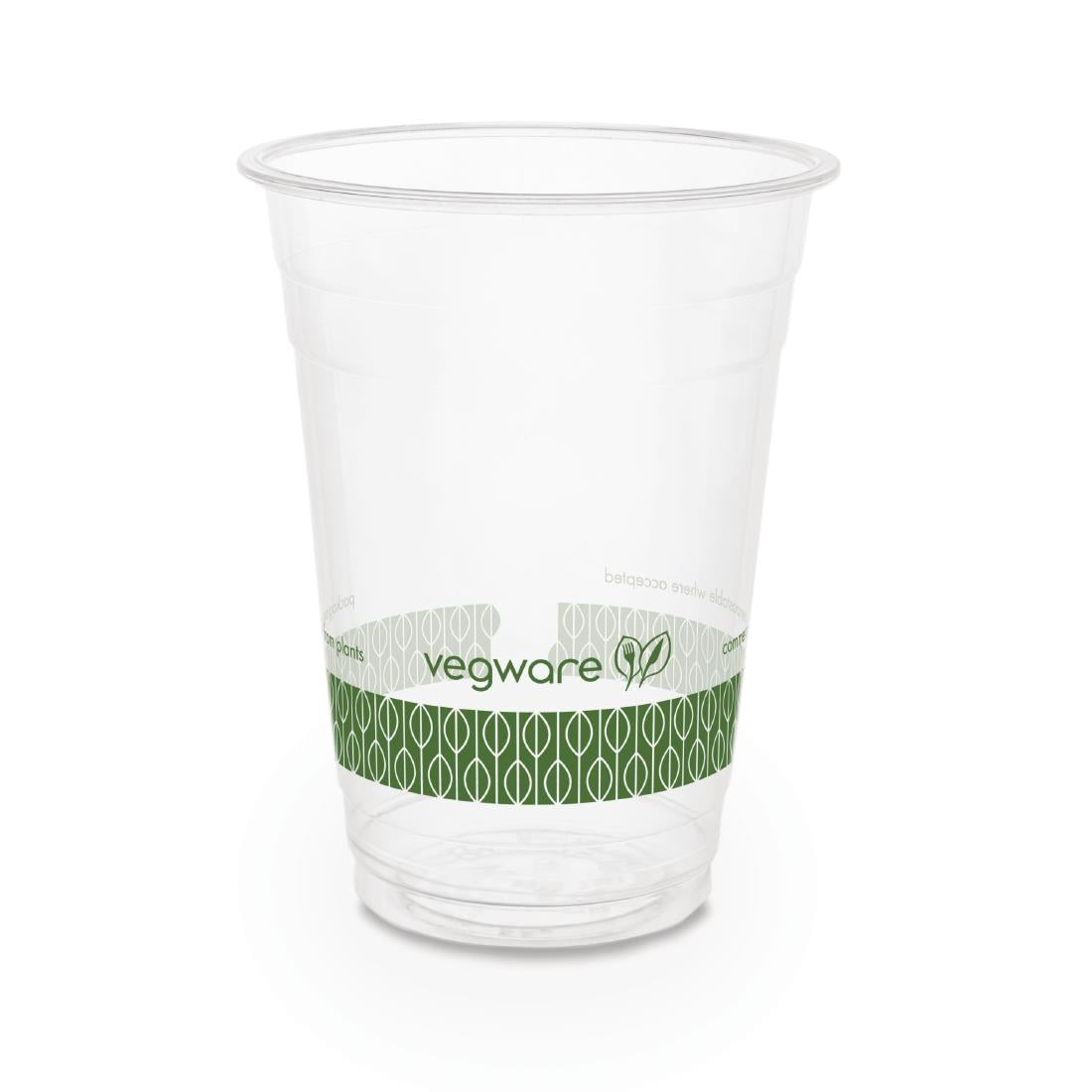 HS966 Vegware Compostable PLA Cold Cup 96-Series 16oz (Pack of 1000)