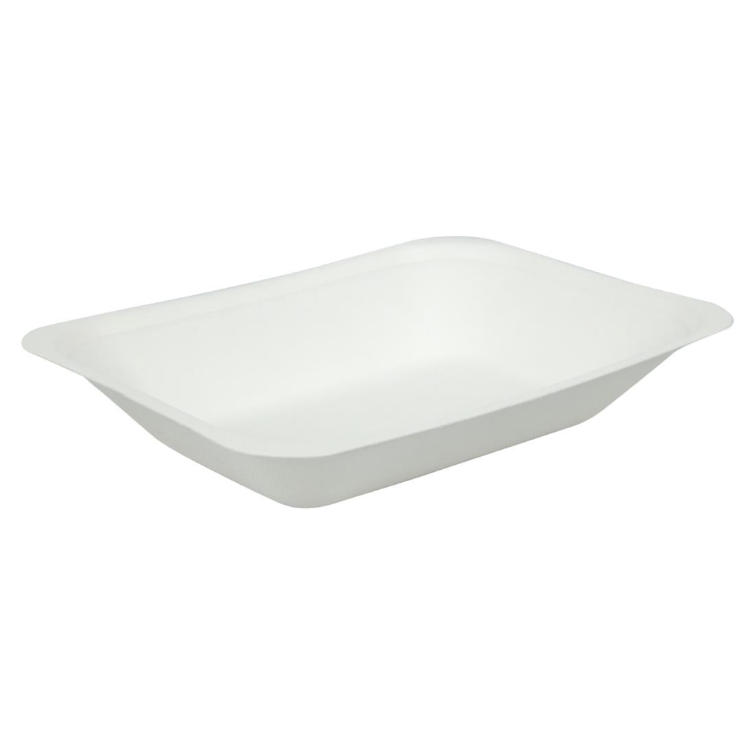 GH025 Vegware Compostable Bagasse Chip Trays 175mm (Pack of 500)