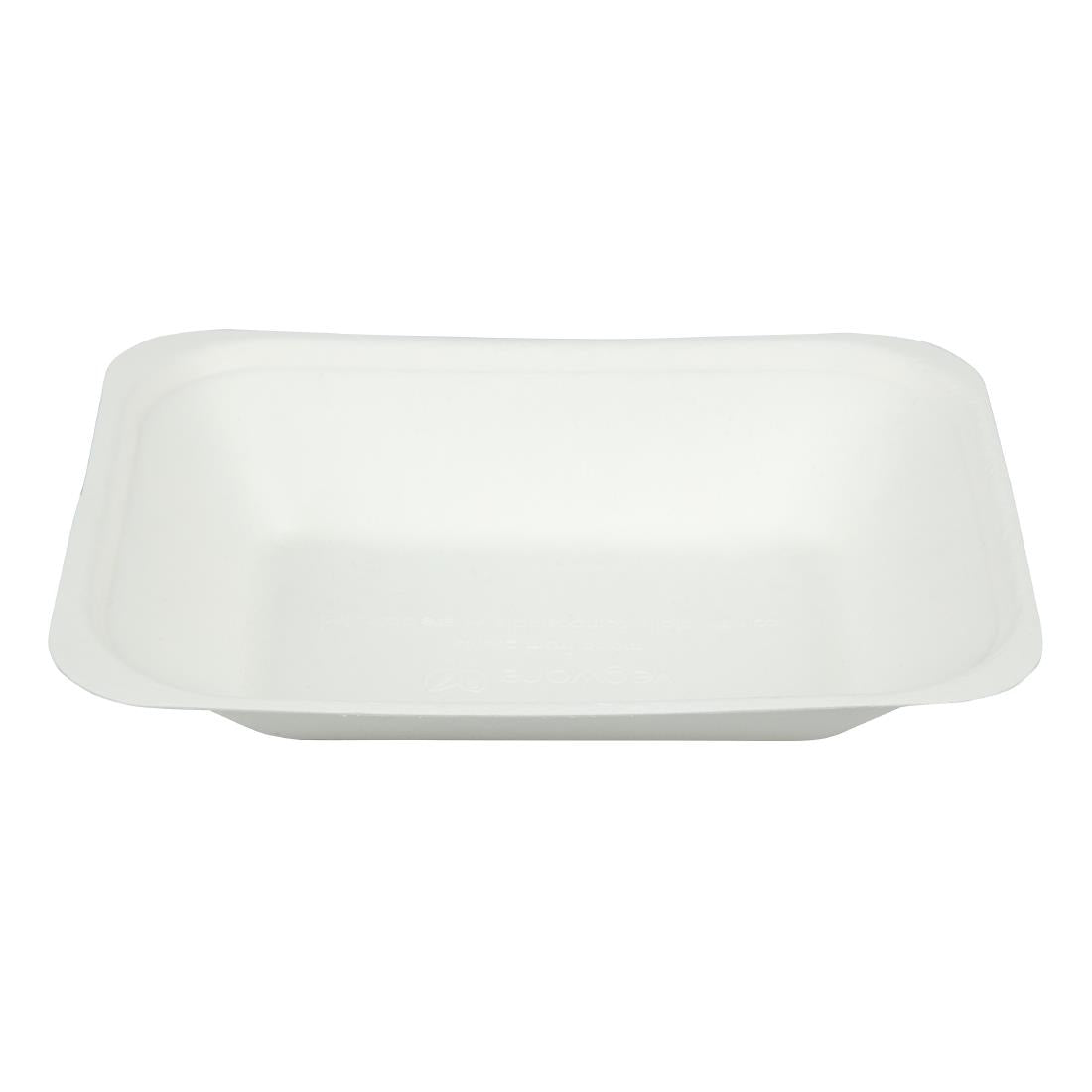 GH025 Vegware Compostable Bagasse Chip Trays 175mm (Pack of 500)