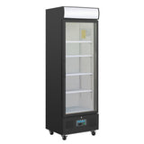 GH427 Polar G-Series Upright Display Fridge Black - 368Ltr GH427