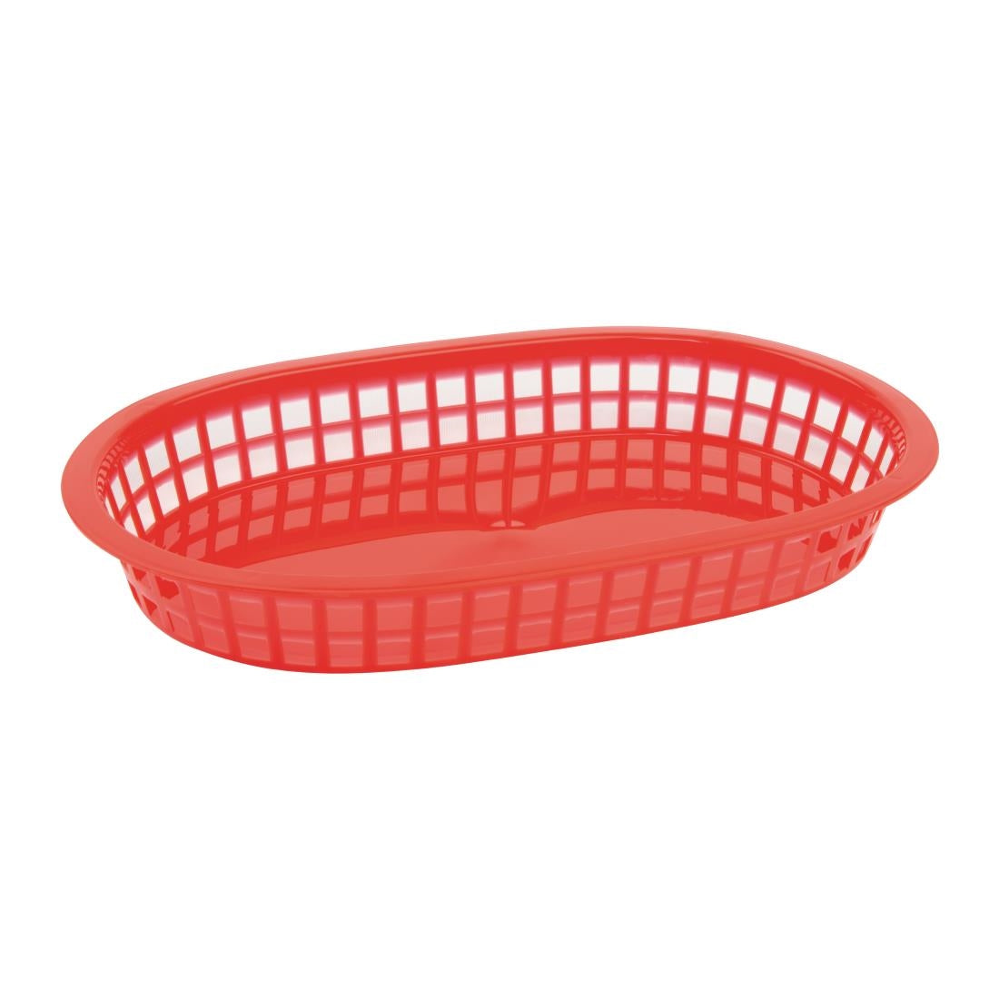 Oval Polypropylene Food Basket (Pack of 6)