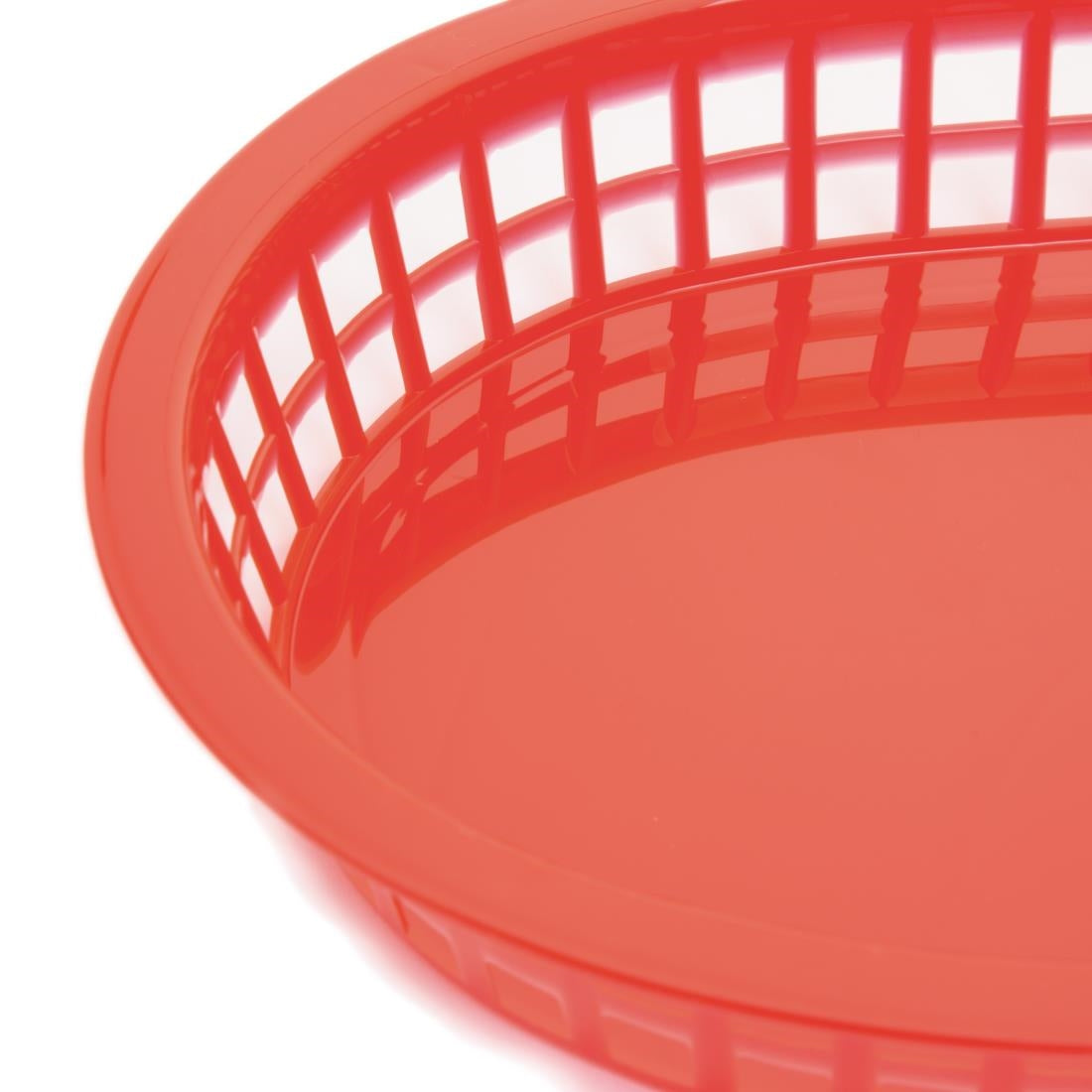 Oval Polypropylene Food Basket (Pack of 6)