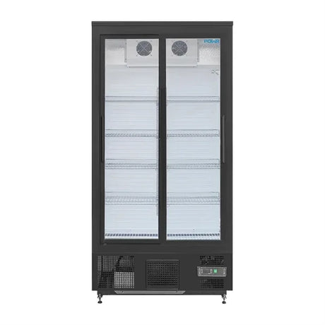 GJ448 Polar G-Series Upright Back Bar Cooler with Sliding Doors 490Ltr - JD Catering Equipment Solutions Ltd