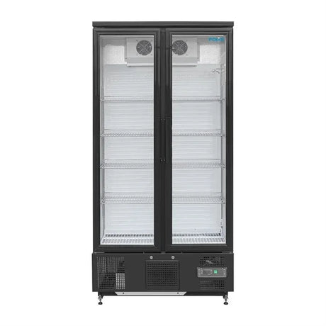 GJ449 Polar G-Series Upright Back Bar Cooler with Hinged Doors 490Ltr - JD Catering Equipment Solutions Ltd