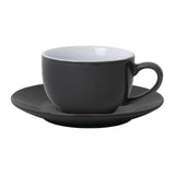 GL049 Olympia Cafe Saucers Charcoal 158mm (Pack of 12)