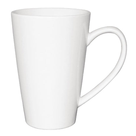GL487 Olympia Cafe Latte Cups White 340ml (Pack of 12)