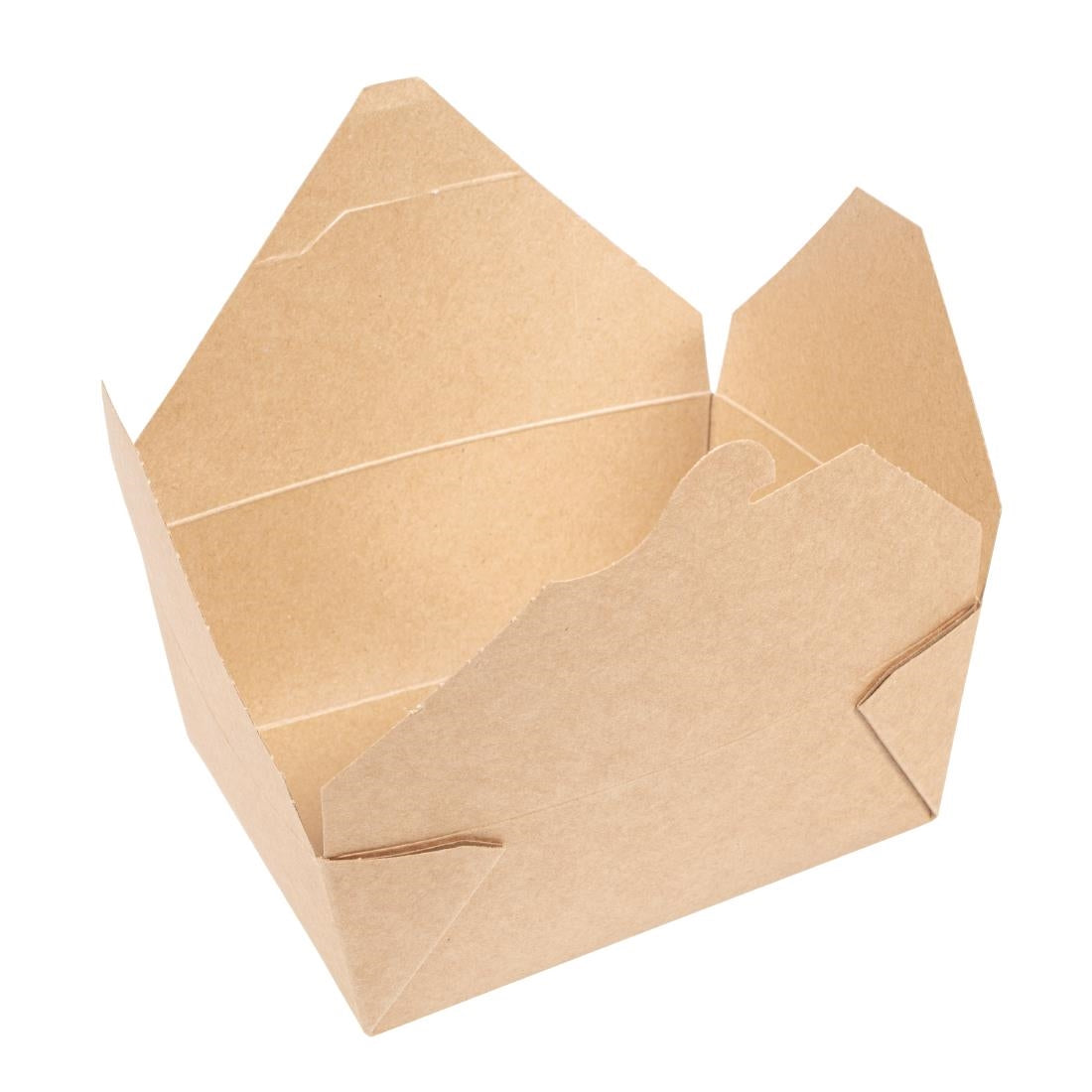 GK102 Vegware Compostable Paperboard Food Boxes No.8 1300ml / 46oz (Pack of 300)