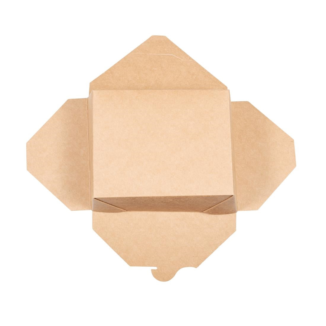 GK102 Vegware Compostable Paperboard Food Boxes No.8 1300ml / 46oz (Pack of 300)