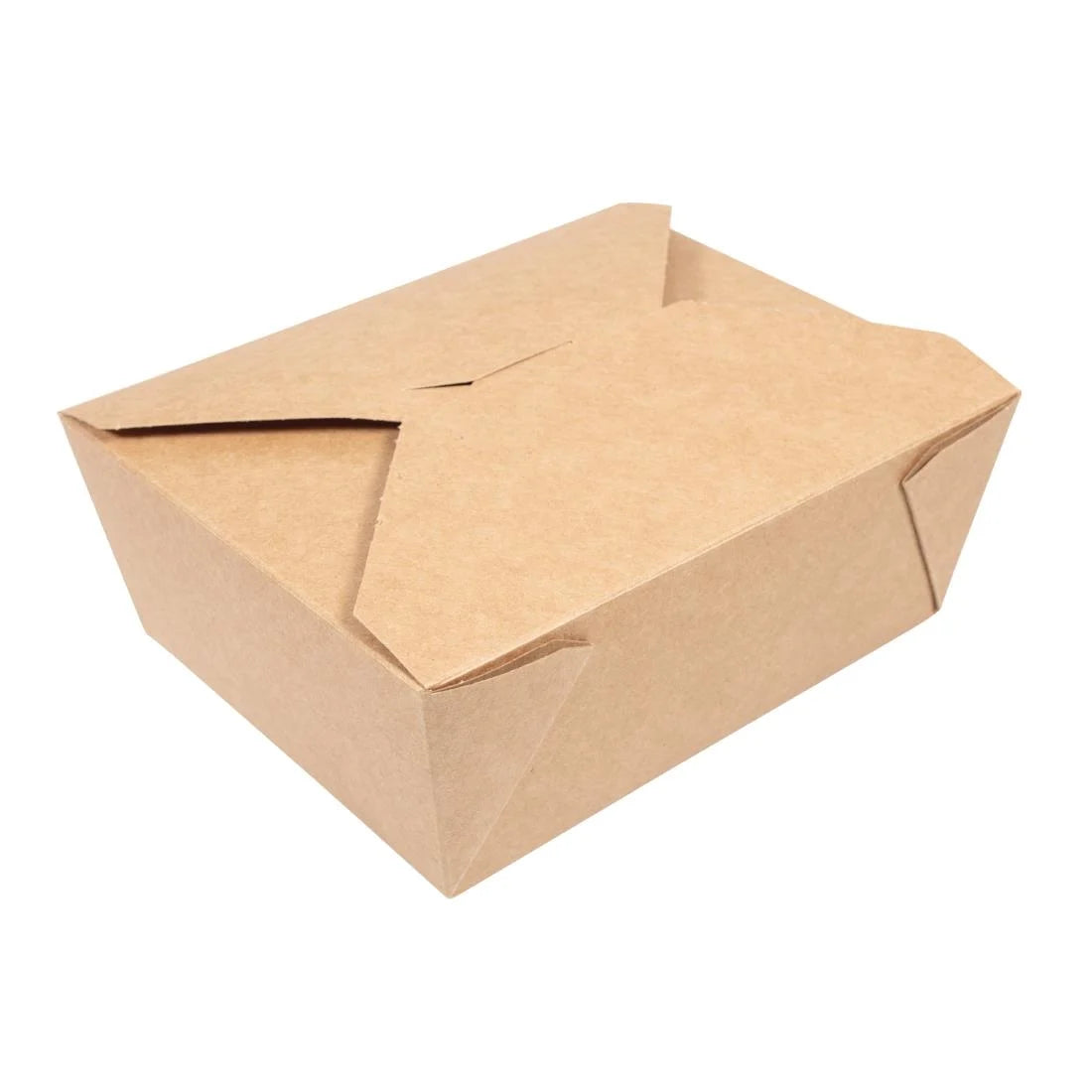 GK102 Vegware Compostable Paperboard Food Boxes No.8 1300ml / 46oz (Pack of 300)