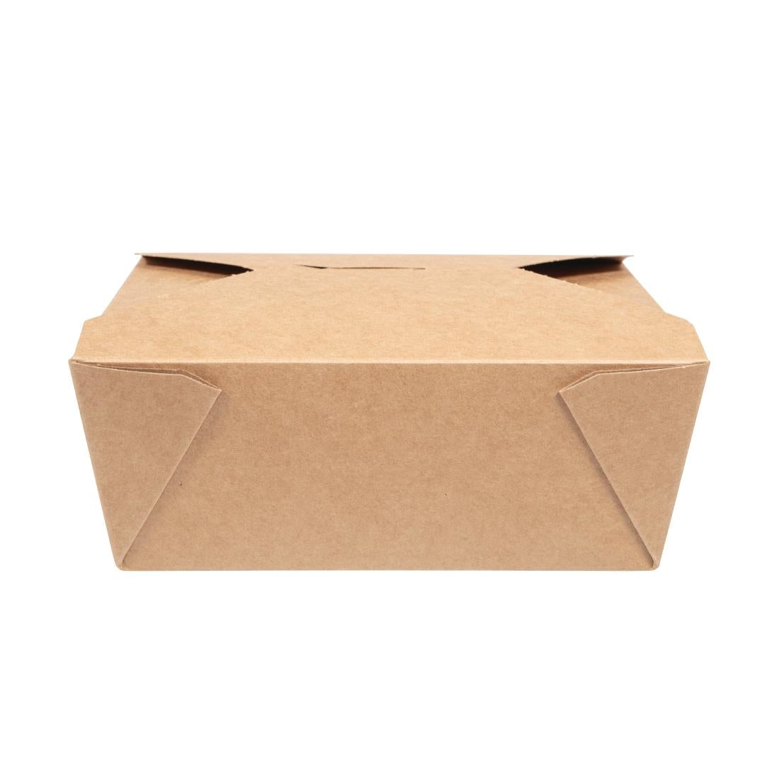 GK102 Vegware Compostable Paperboard Food Boxes No.8 1300ml / 46oz (Pack of 300)
