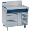 Blue Seal Evolution Target Top with Refrigerated Base Nat Gas 900mm G57-RB/N