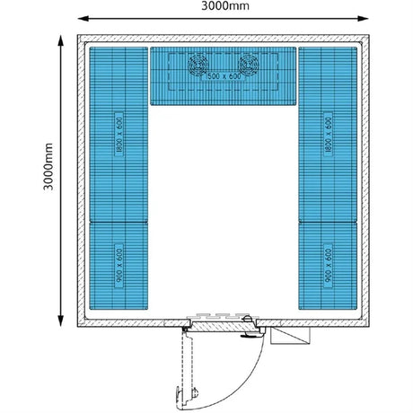 GK672 Foster Advantage Walk In Fridge Remote ADV3030 HT REM