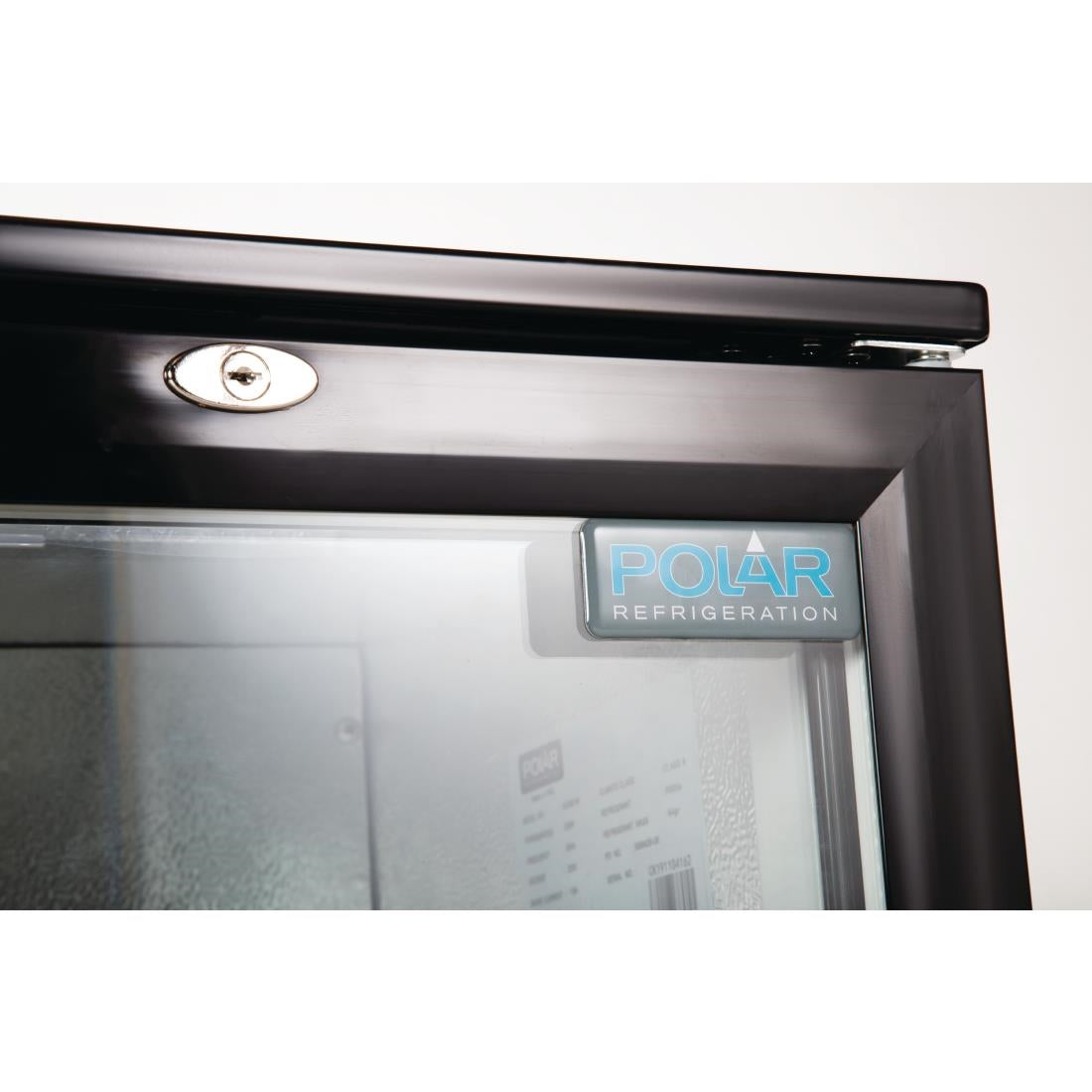 GL012 Polar G-Series Back Bar Cooler with Hinged Doors 198Ltr