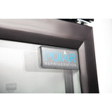 GL004 Polar G-Series Back Bar Cooler with Hinged Doors 330Ltr