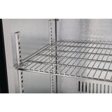 GL004 Polar G-Series Back Bar Cooler with Hinged Doors 330Ltr