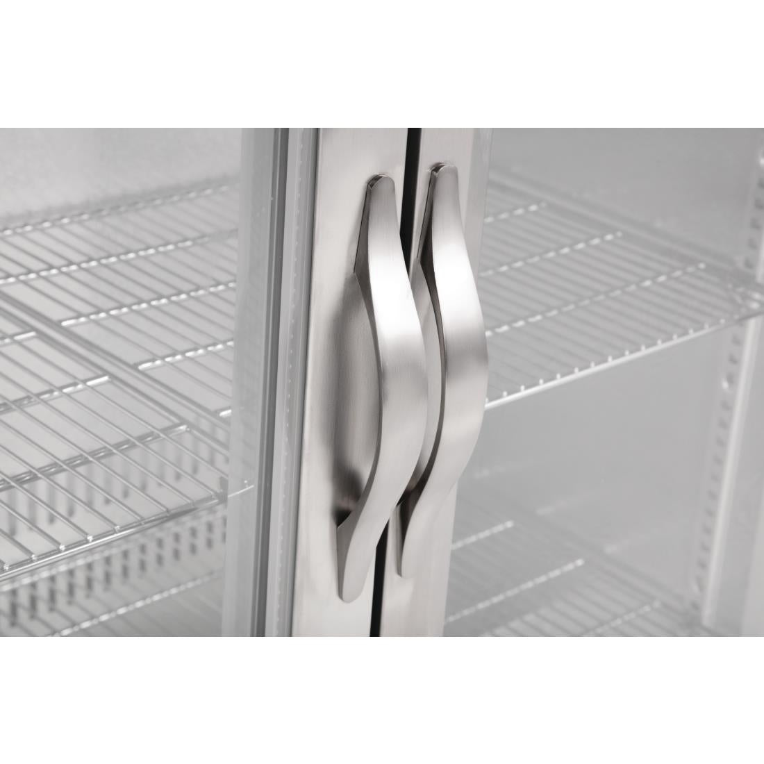 GL009 Polar G-Series Back Bar Cooler with Hinged Doors Stainless Steel 330Ltr GL009