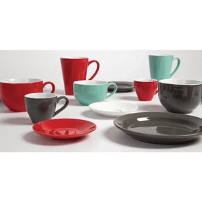 GL486 Olympia Cafe Latte Cups Red 340ml (Pack of 12) - JD Catering Equipment Solutions Ltd