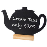 GL111 Securit Mini Teapot Shaped Blackboards (Pack of 3)