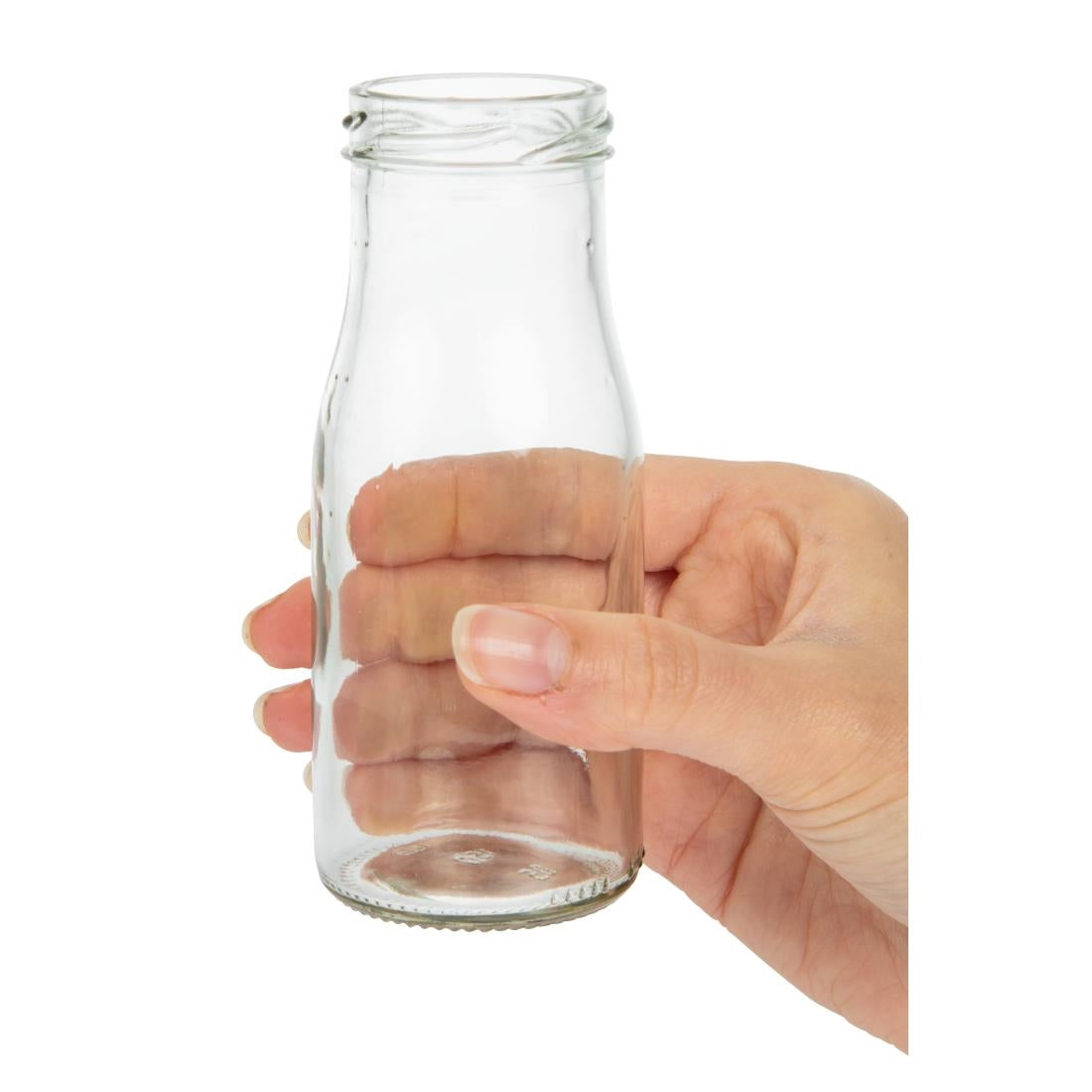 GL160 Mini Milk Bottle 155ml (Pack of 18) GL160