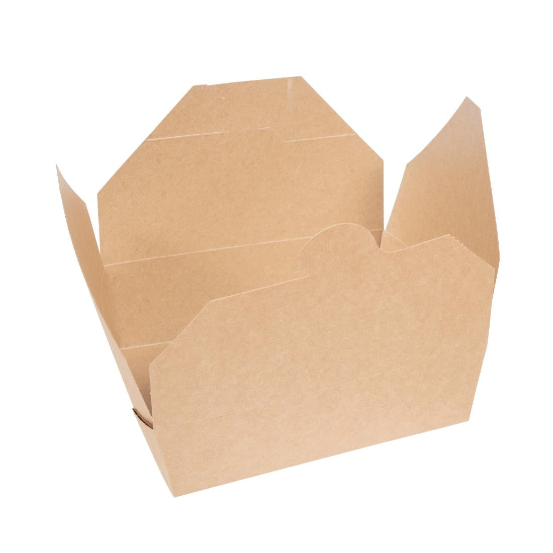 GL859 Vegware Compostable Paperboard Food Boxes No.5 1050ml / 37oz (Pack of 150)