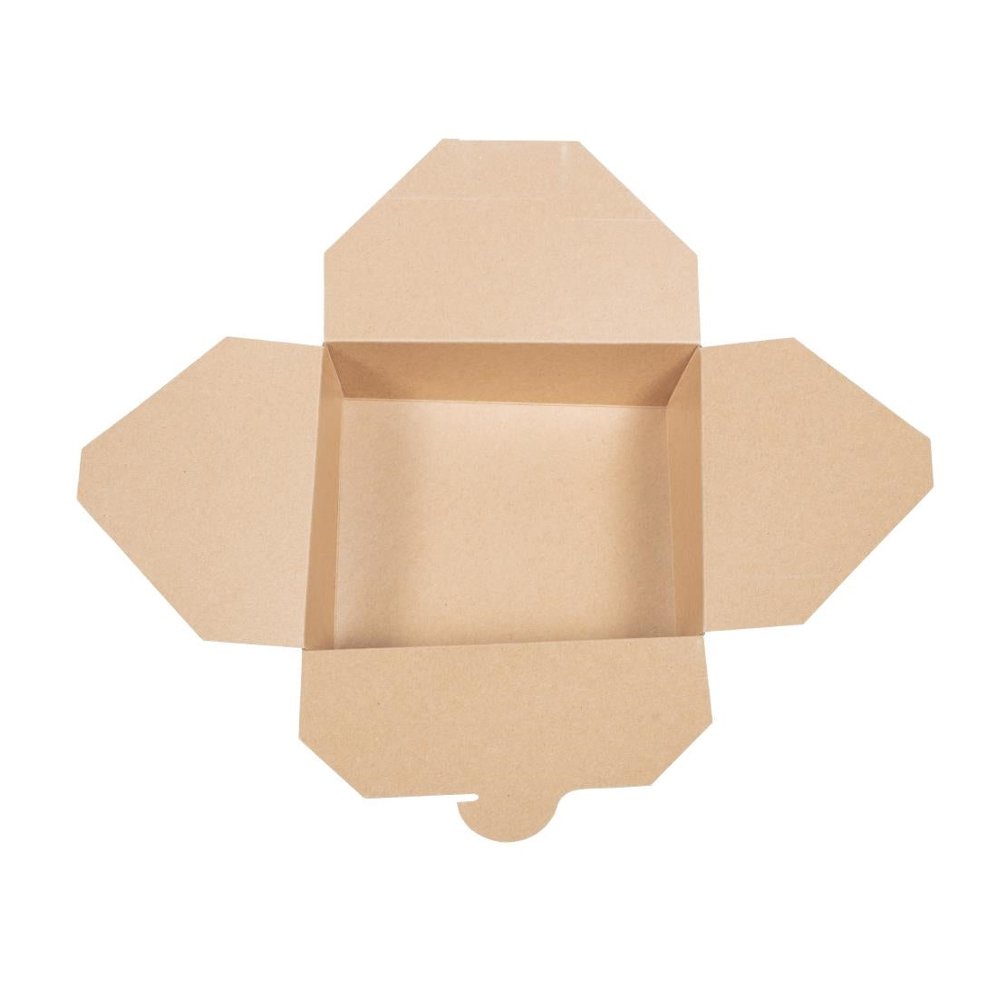 GL859 Vegware Compostable Paperboard Food Boxes No.5 1050ml / 37oz (Pack of 150)