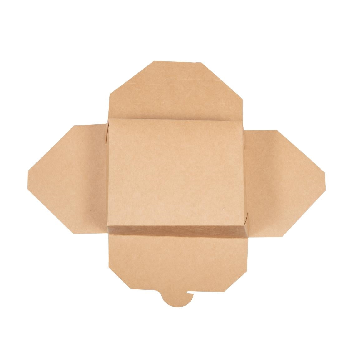 GL859 Vegware Compostable Paperboard Food Boxes No.5 1050ml / 37oz (Pack of 150)