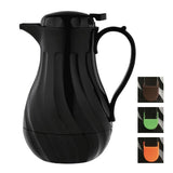 GL970 Olympia Insulated Swirl Jug Black 2Ltr - JD Catering Equipment Solutions Ltd