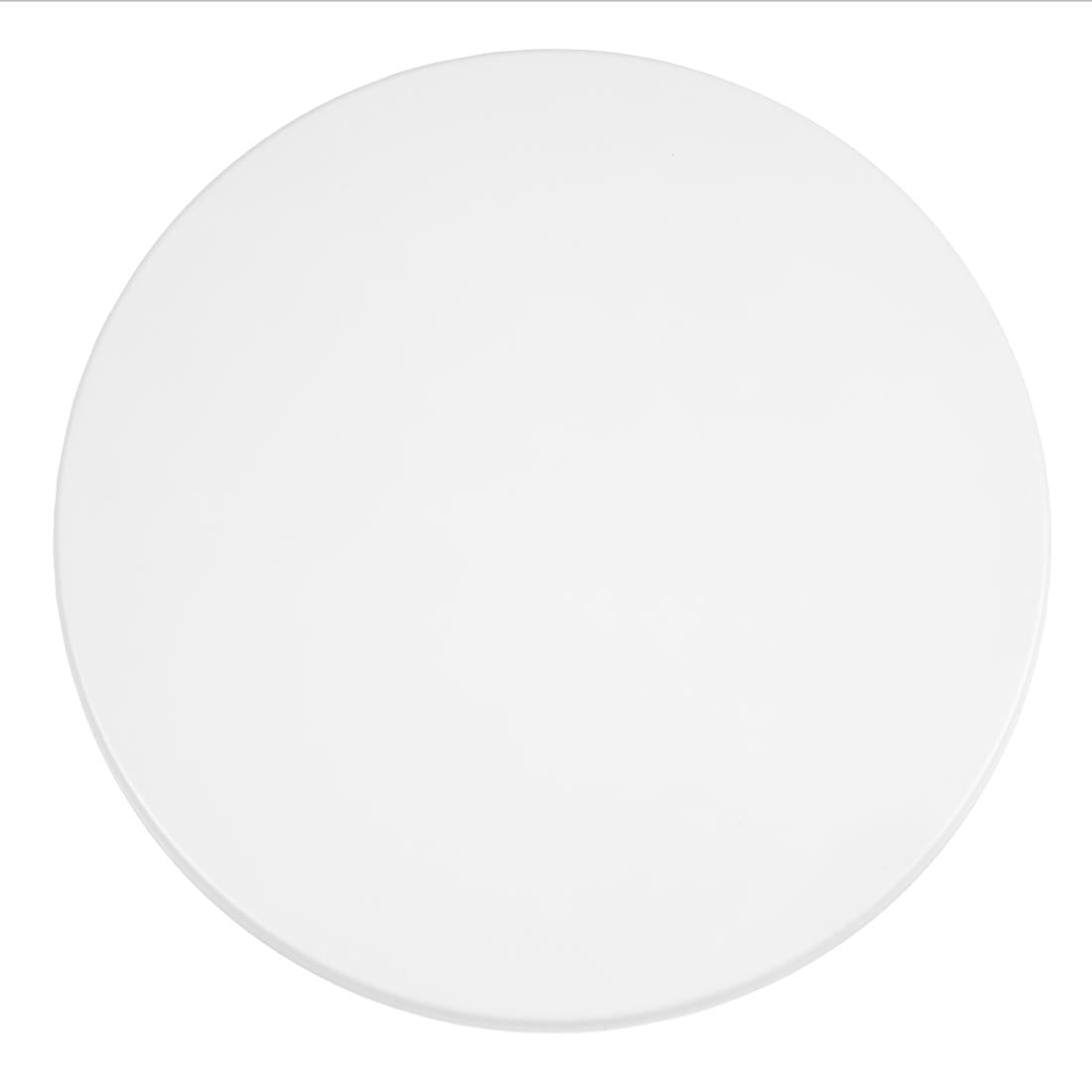 GL972 Bolero Pre-drilled Round Tabletop White 800mm