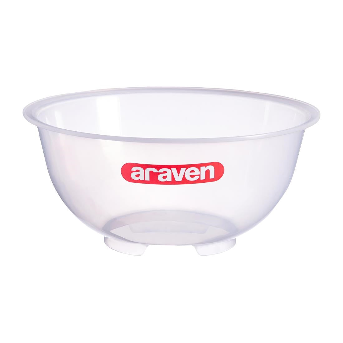 GL977 Araven Polypropylene Mixing Bowl Transparent 4.5Ltr