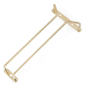 GM203 Beaumont Brass Wine Glass Rack 255mm - JD Catering Equipment Solutions Ltd