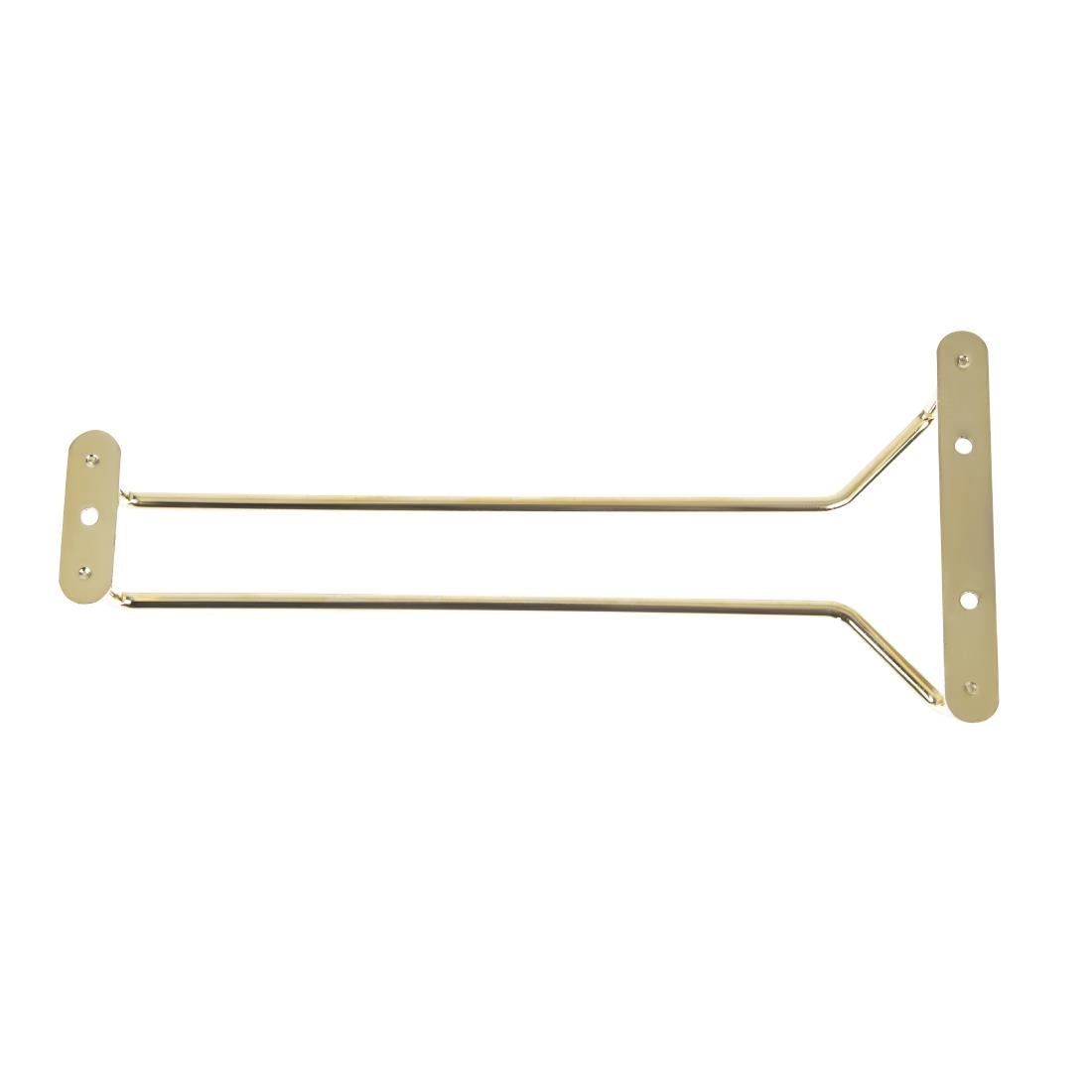 GM203 Beaumont Brass Wine Glass Rack 255mm