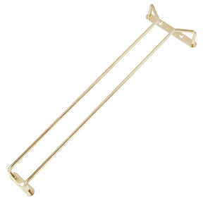 GM204 Beaumont Brass Wine Glass Rack 410mm - JD Catering Equipment Solutions Ltd