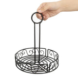 GM245 Olympia Wire Condiment Holder Black