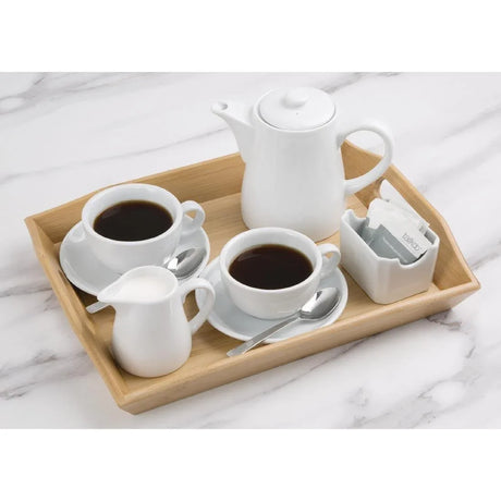 CD737 Olympia Whiteware Elegant Saucers 148mm (Pack of 12) - JD Catering Equipment Solutions Ltd