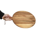GM262 Olympia Acacia Wood Round Pizza Paddle Board 355mm - JD Catering Equipment Solutions Ltd