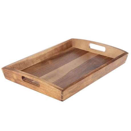 GM266 Olympia Large Acacia Wood Butler Tray 510mm - JD Catering Equipment Solutions Ltd