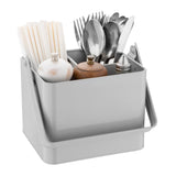 GM296 Olympia Galvanised Table Tidy Grey