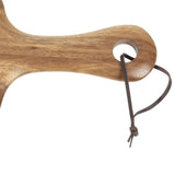 GM308 Olympia Acacia Wood Round Pizza Paddle Board 330mm  GM308