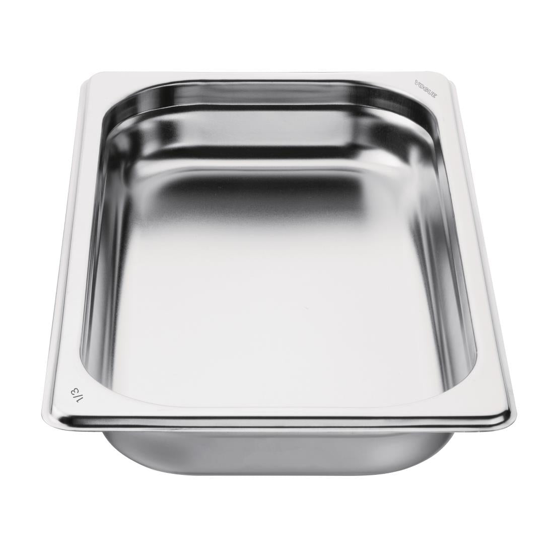 GM311 Vogue Stainless Steel 1/3 Gastronorm Pan 40mm