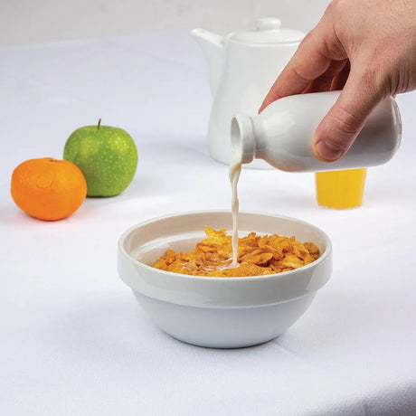 CE530 Olympia Cereal Bowls 145mm 540ml (Pack of 12) - JD Catering Equipment Solutions Ltd