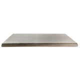 GM434 Werzalit Pre-drilled Square Table Top  Limed Oak 600mm