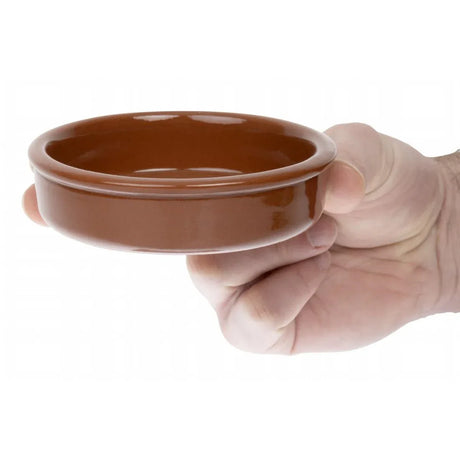 GM553 Terracotta Tapas Dish 100mm (Pack of 24) - JD Catering Equipment Solutions Ltd