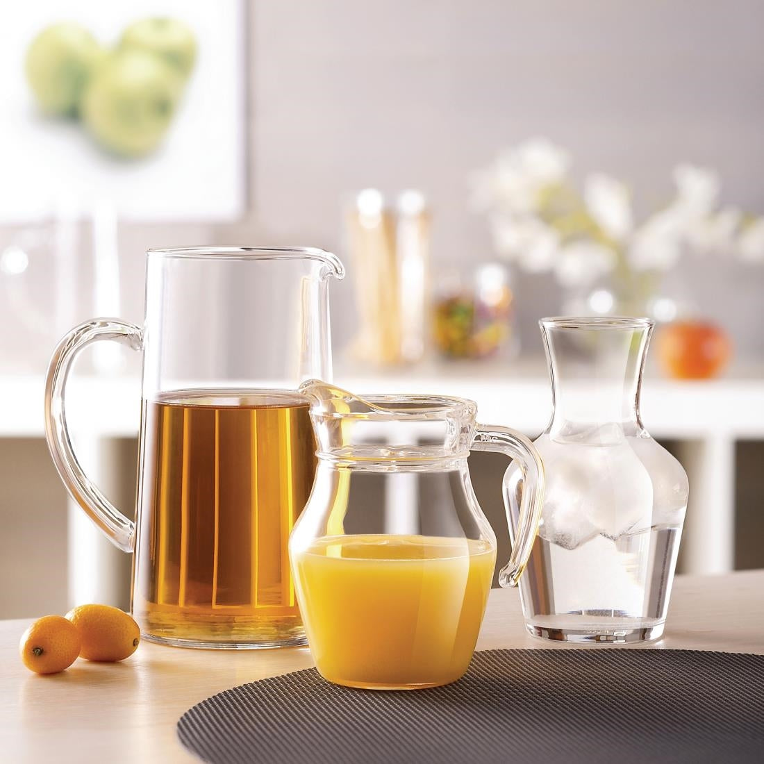 GM575 Olympia Glass Jug 0.5Ltr (Pack of 6)