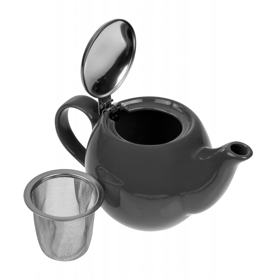 GM596 Olympia Cafe Teapot 510ml Charcoal