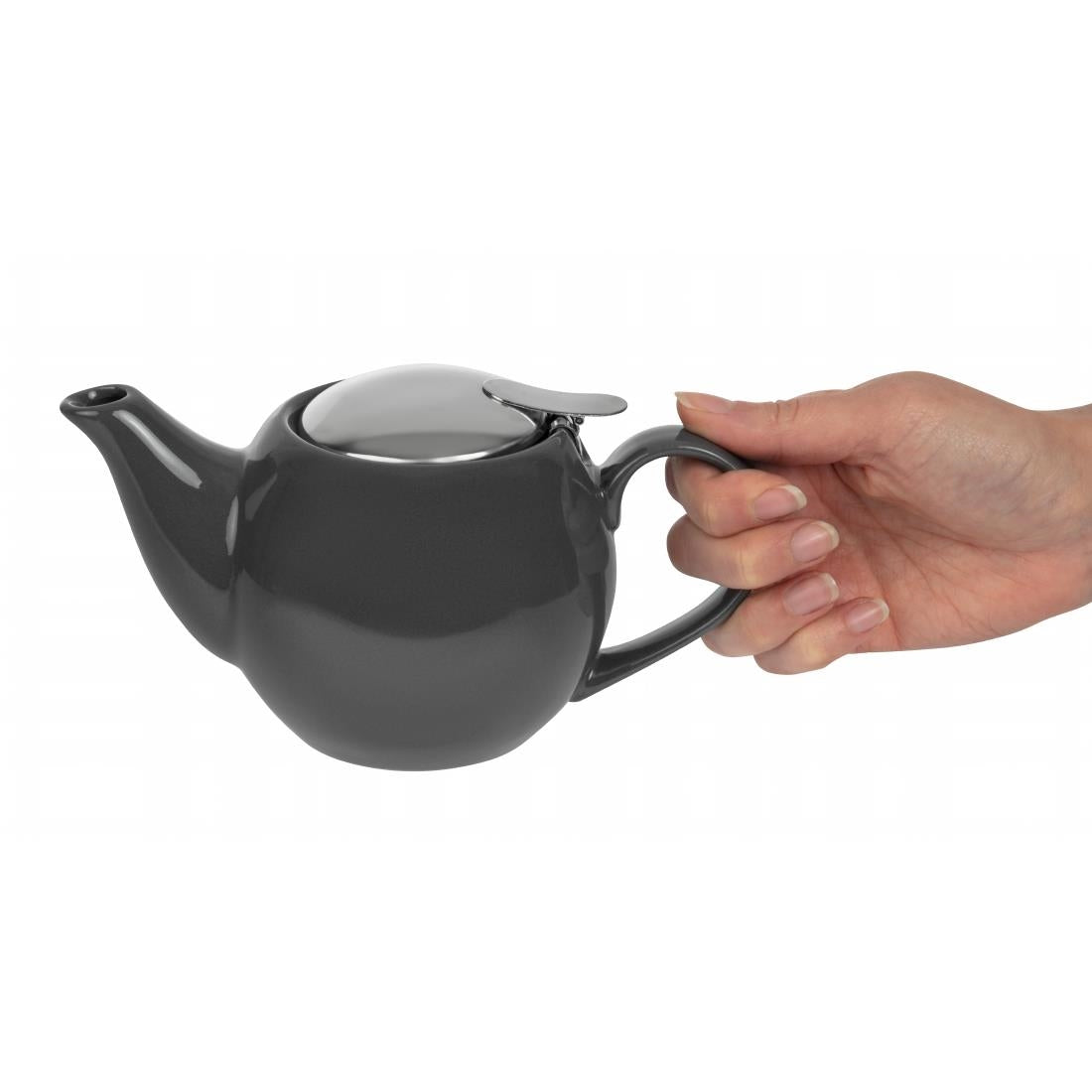 GM596 Olympia Cafe Teapot 510ml Charcoal