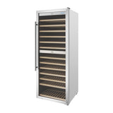 GM628 Polar G-Series Dual Zone Wine Fridge Stainless Steel 109 Bottle