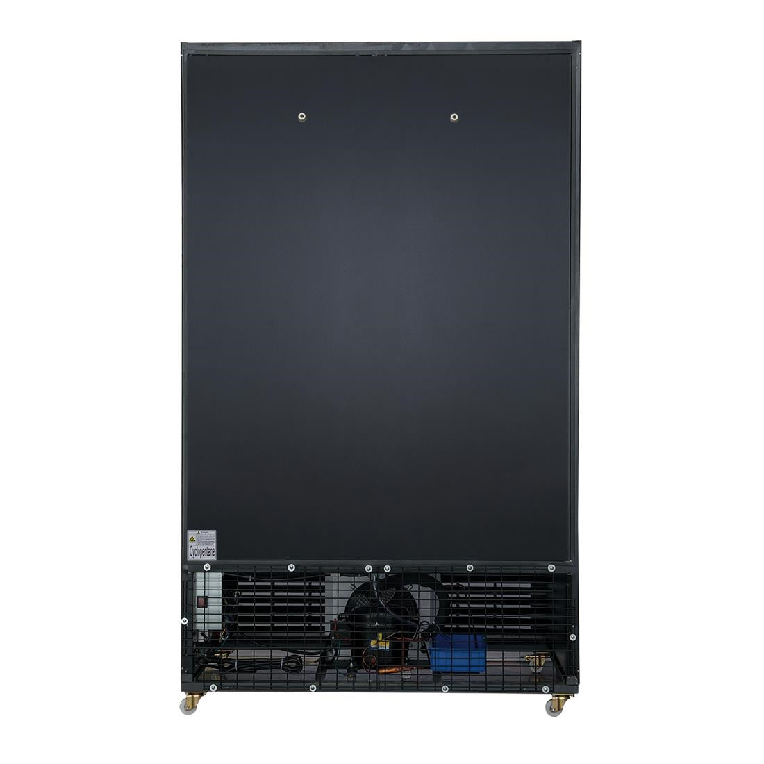 Polar G-Series Upright Hinged Door Display Cooler with Light Box 950Ltr Black GM813