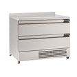 Foster FlexDrawer 2 Drawer Counter Fridge/Freezer with Upstand FFC6-2 35-202