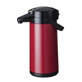 GN388 Bravilor Furento Pump Action 2.2Ltr Airpot Metallic Red - JD Catering Equipment Solutions Ltd